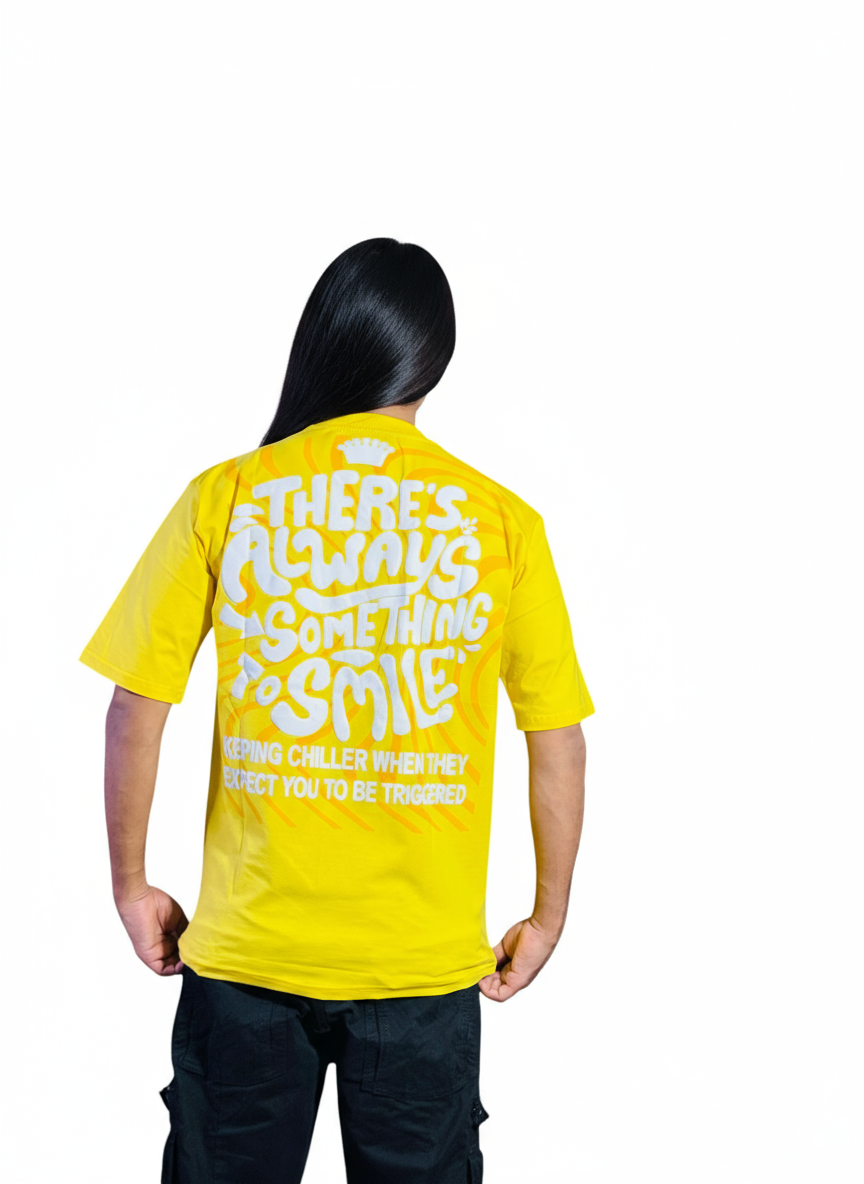 There's Always Something to Smile T-Shirt Women | 240 GSM