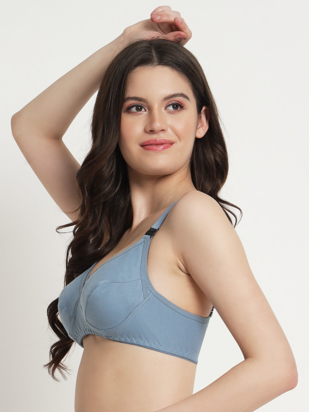 Women’s Soft Cotton Maternity Bra Set of 3 | Stretchable & Nursing-Friendly Comfort