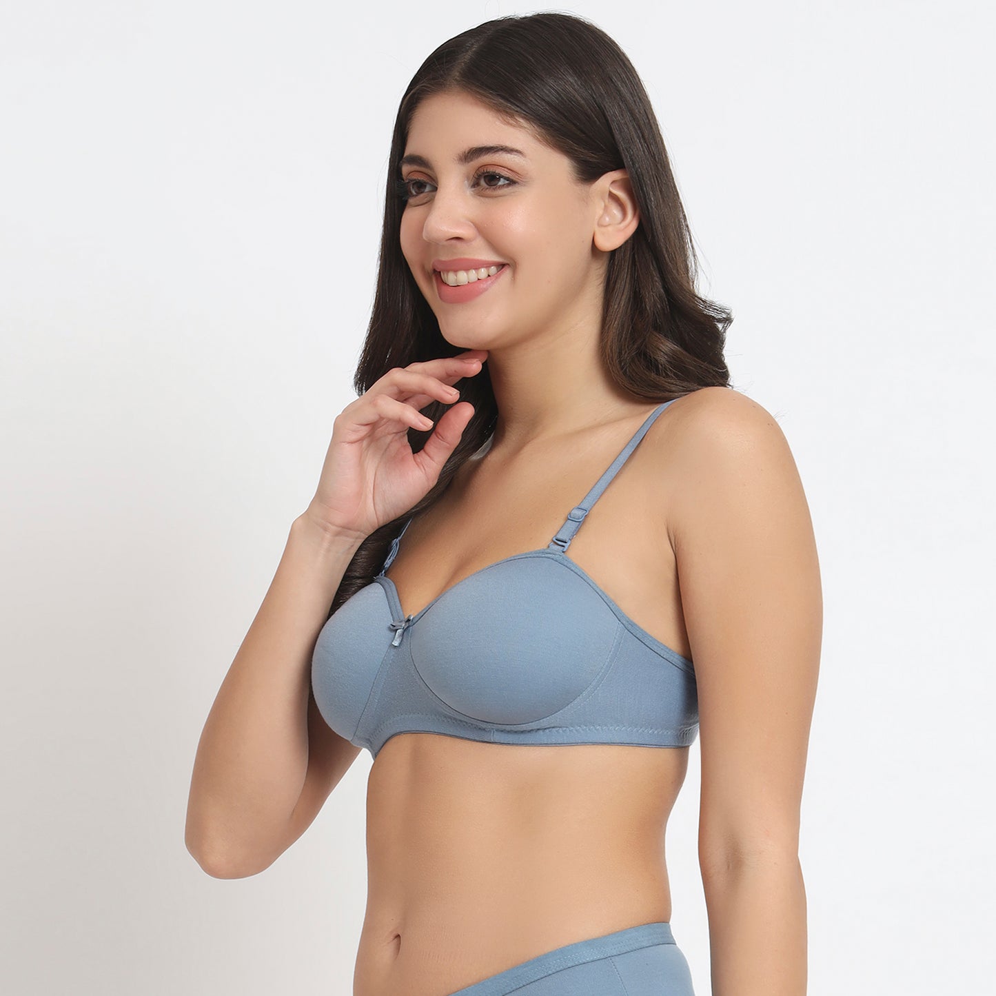 Women’s Lightly Padded Half Cup Bra – Everyday Comfort & Elegant Fit (Pack of 3)