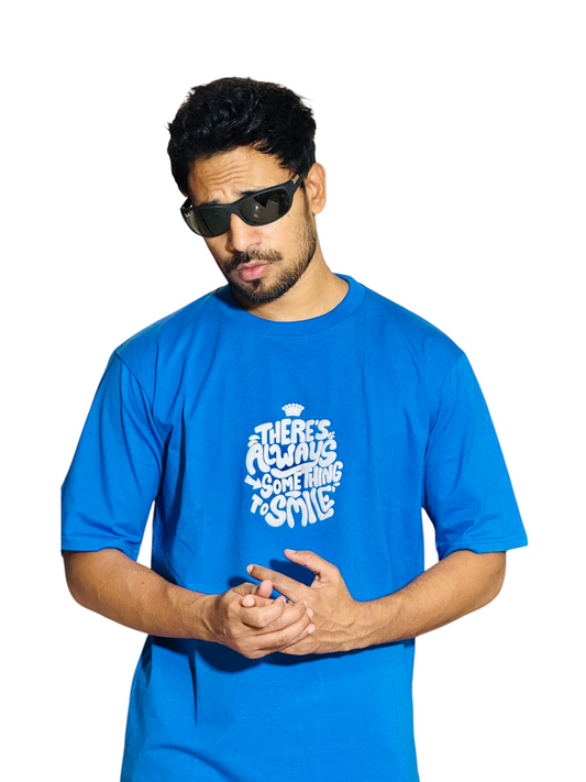 Smile Full front-back print T-shirt