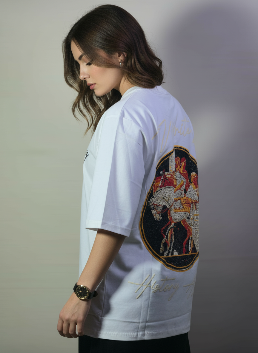 History Again Oversized T-Shirt | Premium 240 GSM Cotton – Streetwear Fit