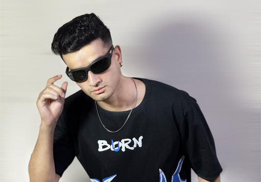 Oversized Burn/Born T-shirt Heavy GSM